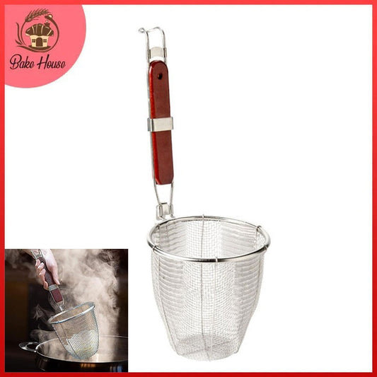 Noodles Spaghetti & Multipurpose Seive Wooden Handle