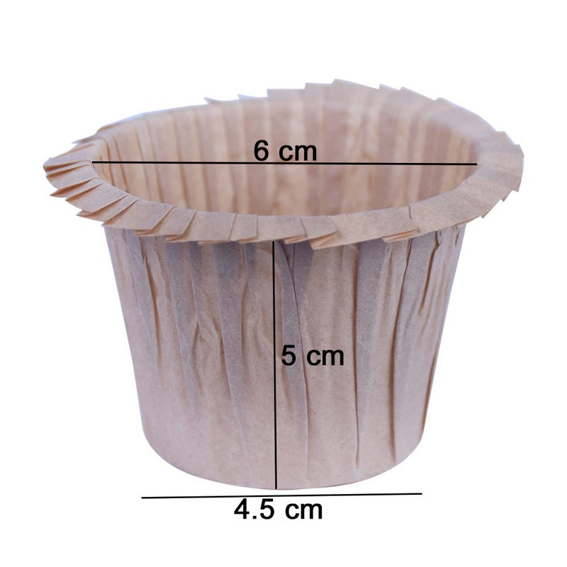 30 Pcs Hat-Shaped Paper Baking Cupcake Muffin Liners, Wrappers