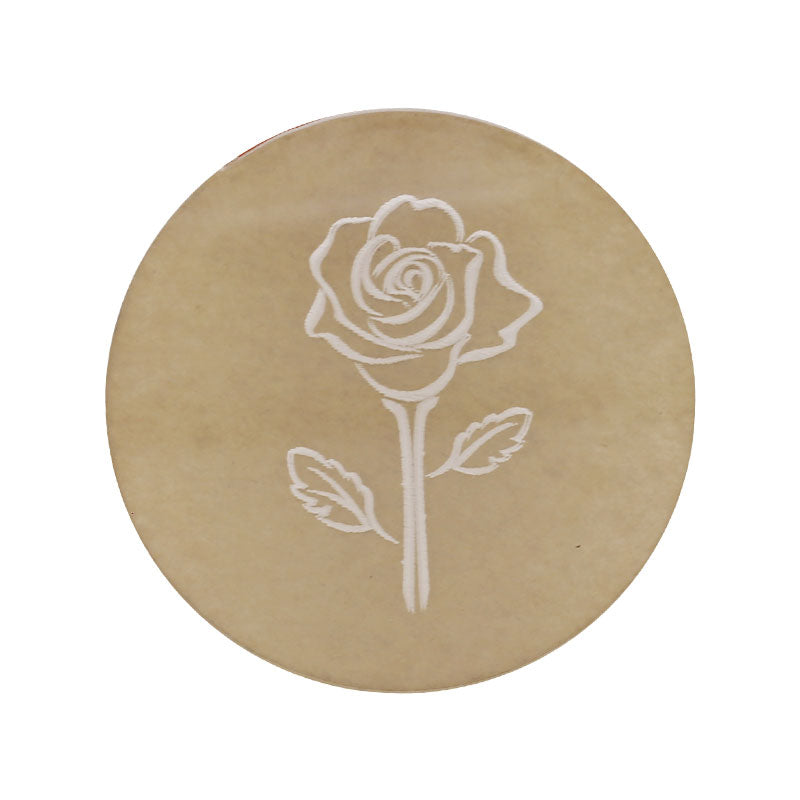 Rose Fondant Stamp Plastic