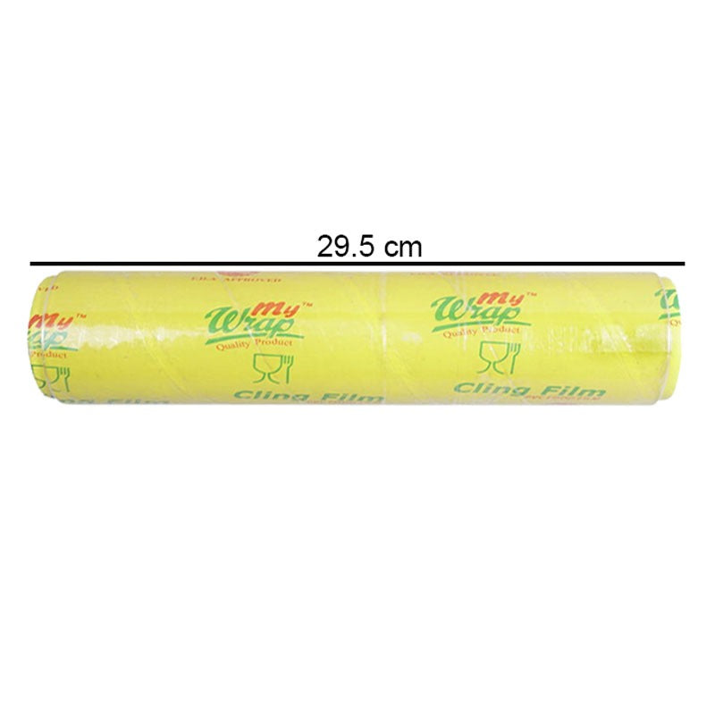 My Wrap Cling Film Plastic Food Wrap Thin Roll 29.5cm