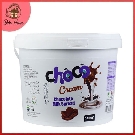 Milkyz Food Choco Cream Chocolate Milk Spread 3kg Bucket