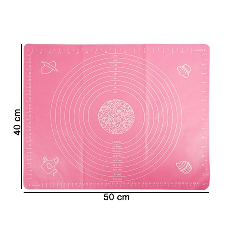 Silicone Fondant Rolling Mat With Measurements Of 43 x 35cm