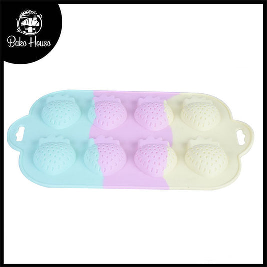 Strawberry Candy & Chocolate Silicone Mold 8 Cavity