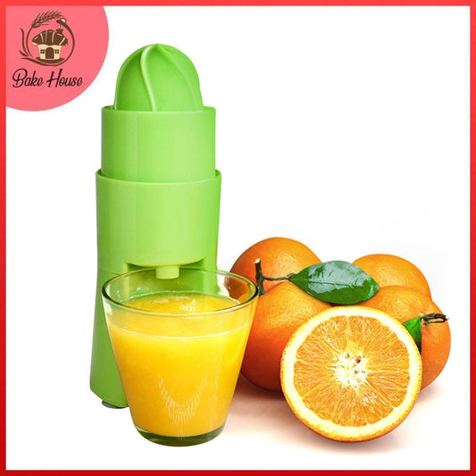 Hand Press Plastic Orange Squeezer Juicer