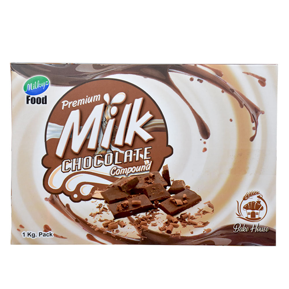 Milkyz Food Premium Milk Chocolate Compound 1KG Pack