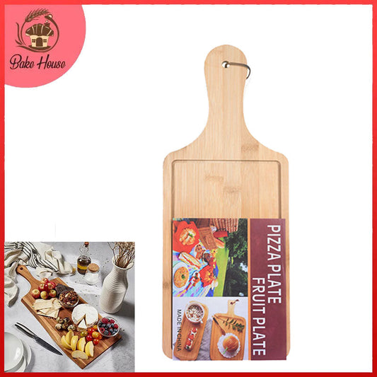 Wooden Rectangular Chopping And Serving Board Large
