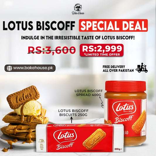 Lotus Biscoff Special Pack (250g Biscuits + 400g Spread) – Free Delivery