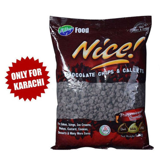 Milkyz Food Nice Black Chocolate Chip 1KG Pack