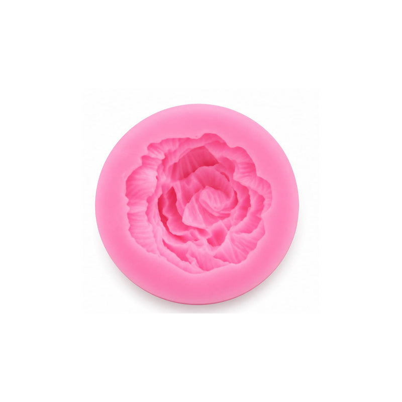 Rose Fondant Silicone Mold 3cm