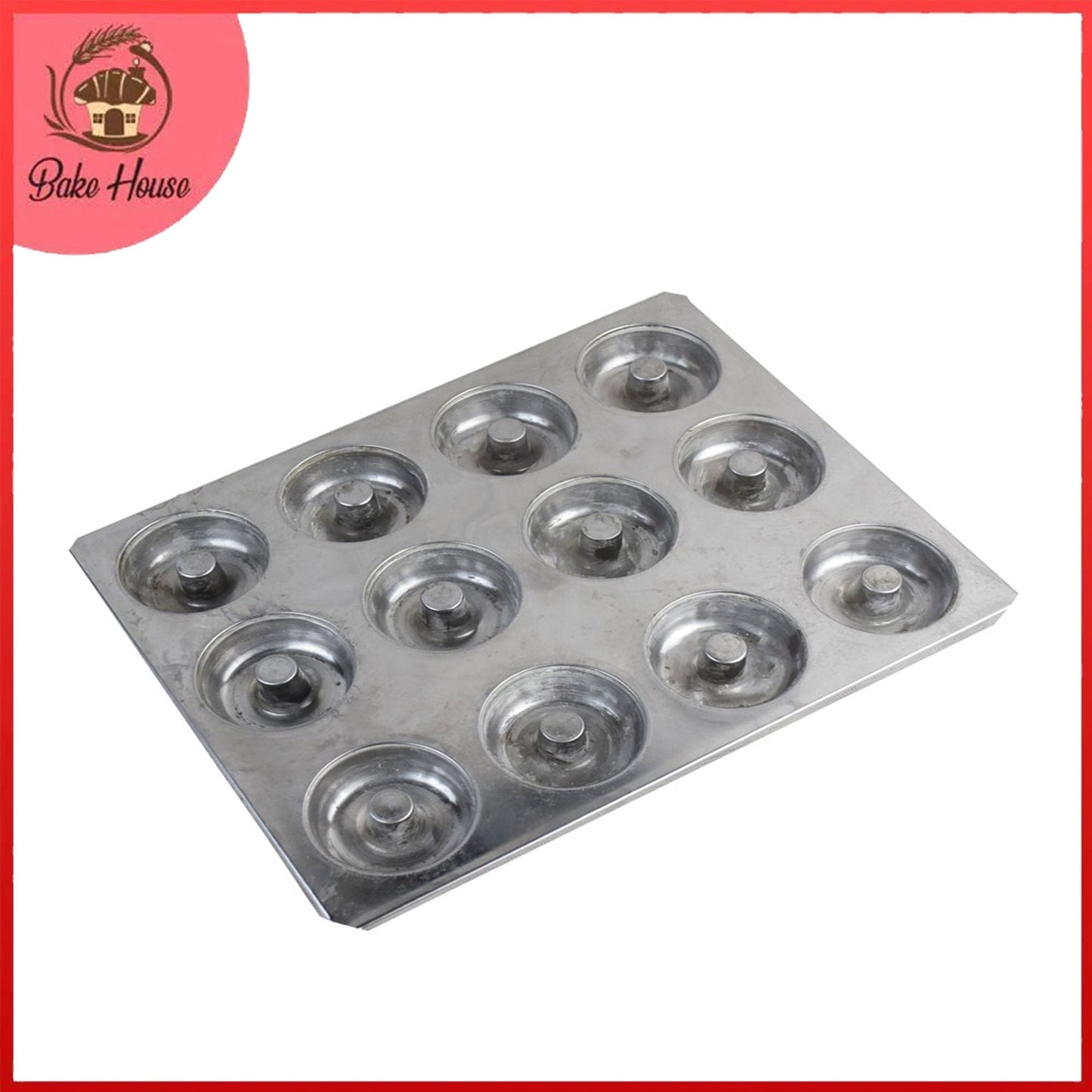 Donut Baking Tray Heavy 12 Cavity