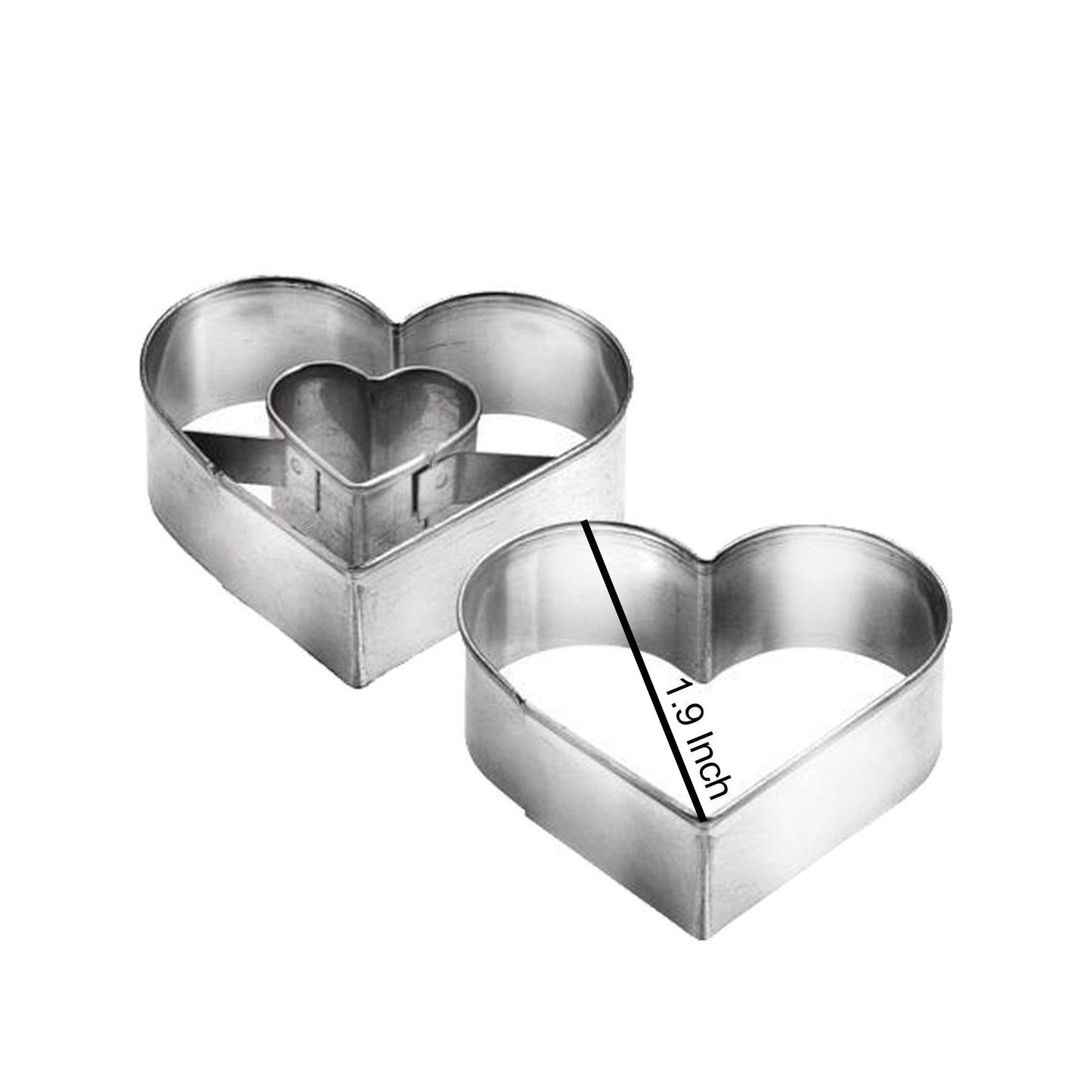 Tescoma Heart Shape Cookie Cutter 2 Pcs