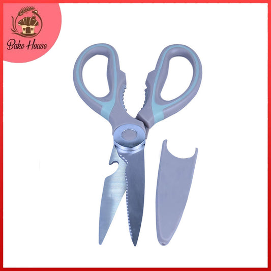 SALEAF Stainless Steel Household Scissor with Cover