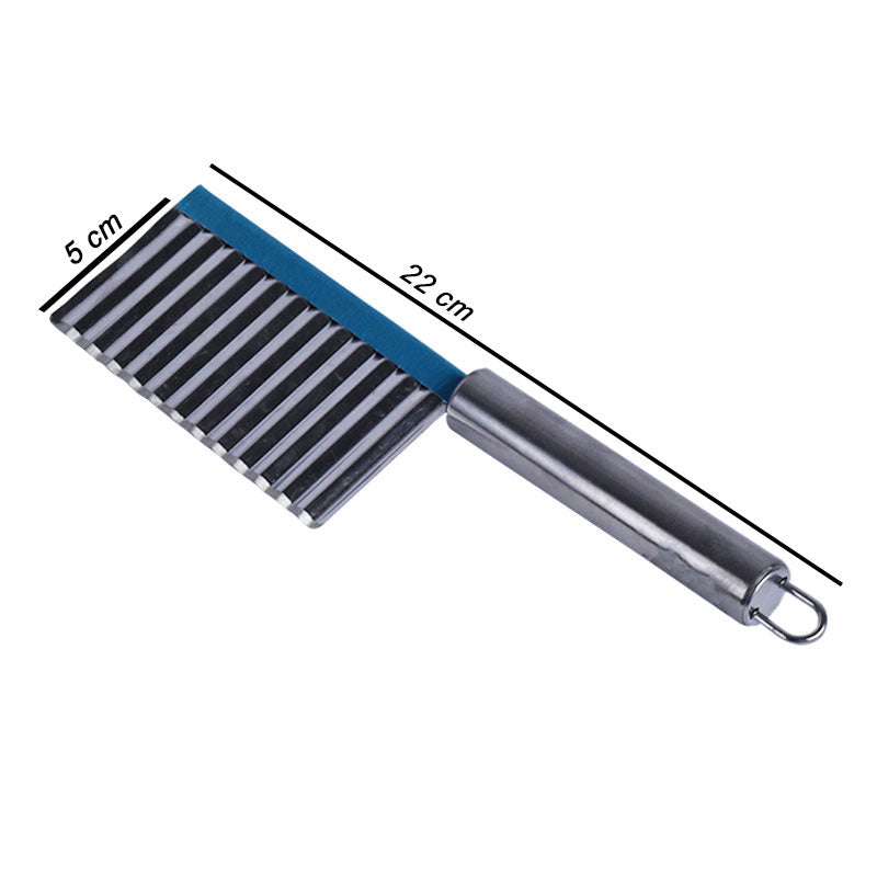 Crinkle Wavy Chips And Wave French Fries Potato Cutter