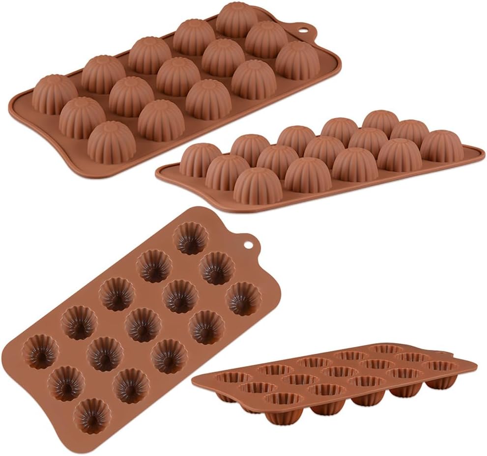 Shell Bonbon Silicone Chocolate Mold 15 Cavity