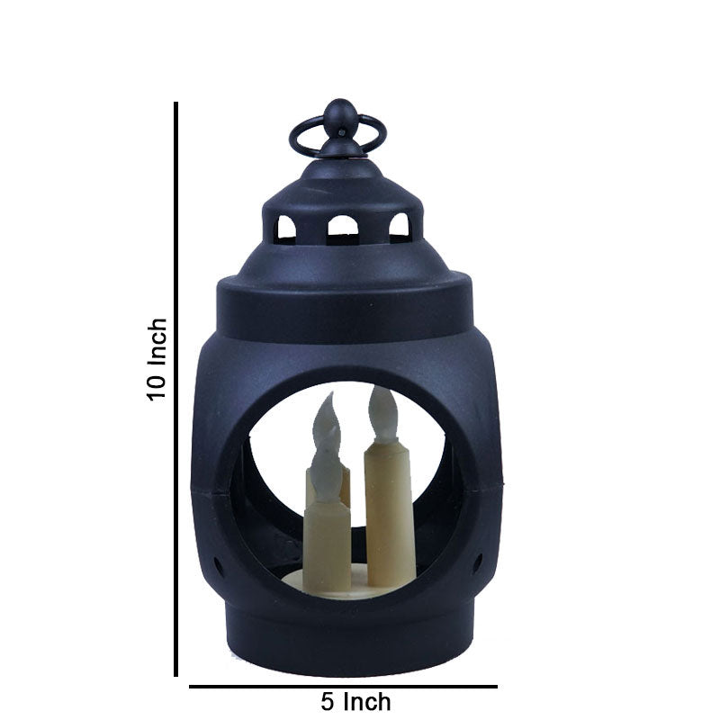 Clay Pot Shaped Led Candle Lantern - Hanging and Tabletop Decoration