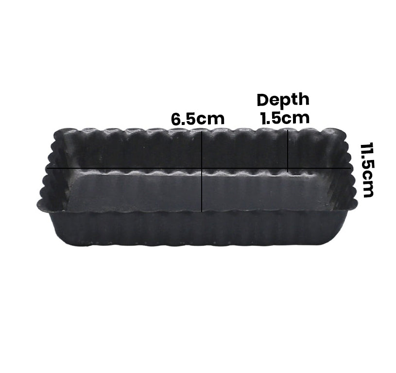 Rectangle Tart Pie Pan Loose Bottom