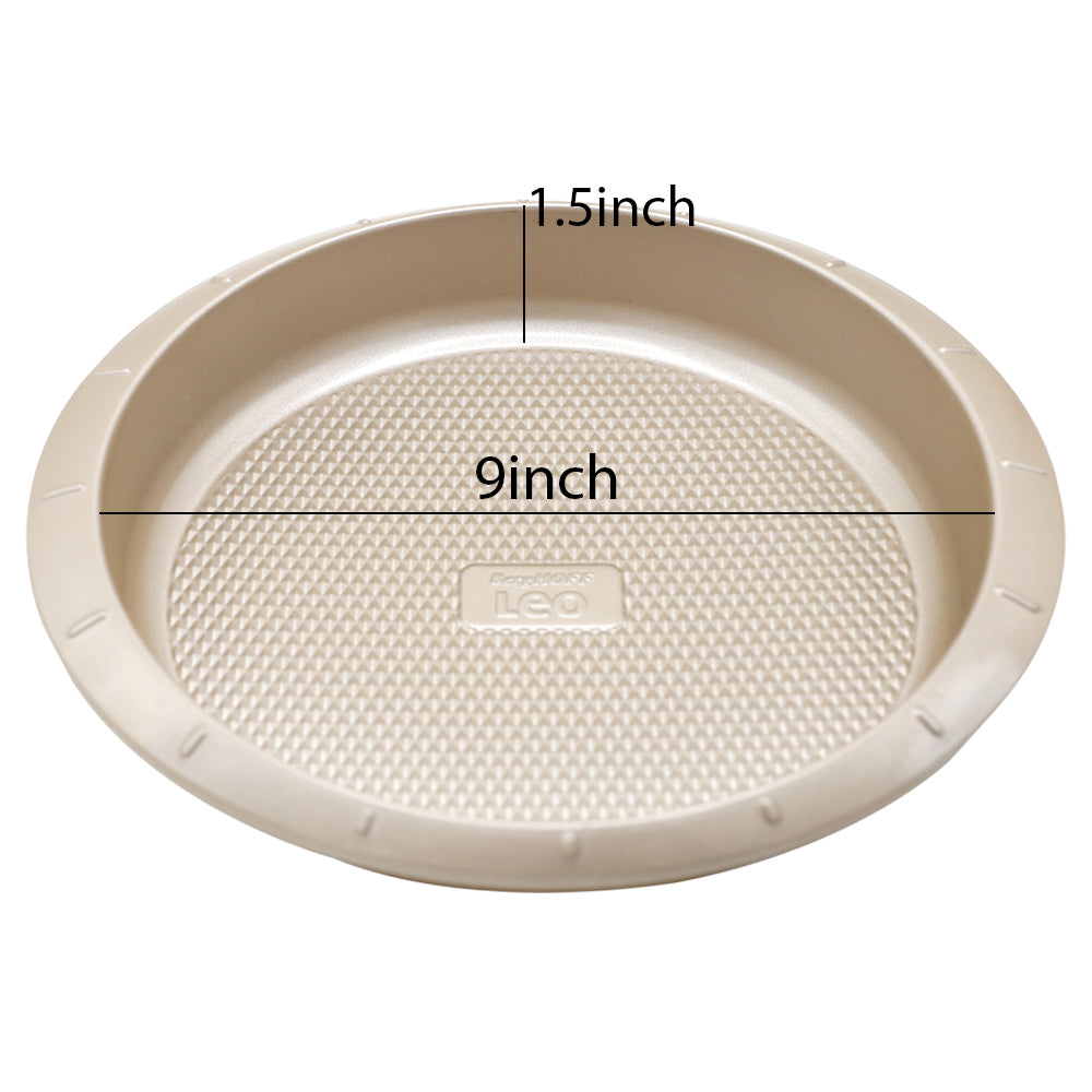 BergHOFF Non-Stick Round Cake Pan With Textured Bottom 9inch (Copper)
