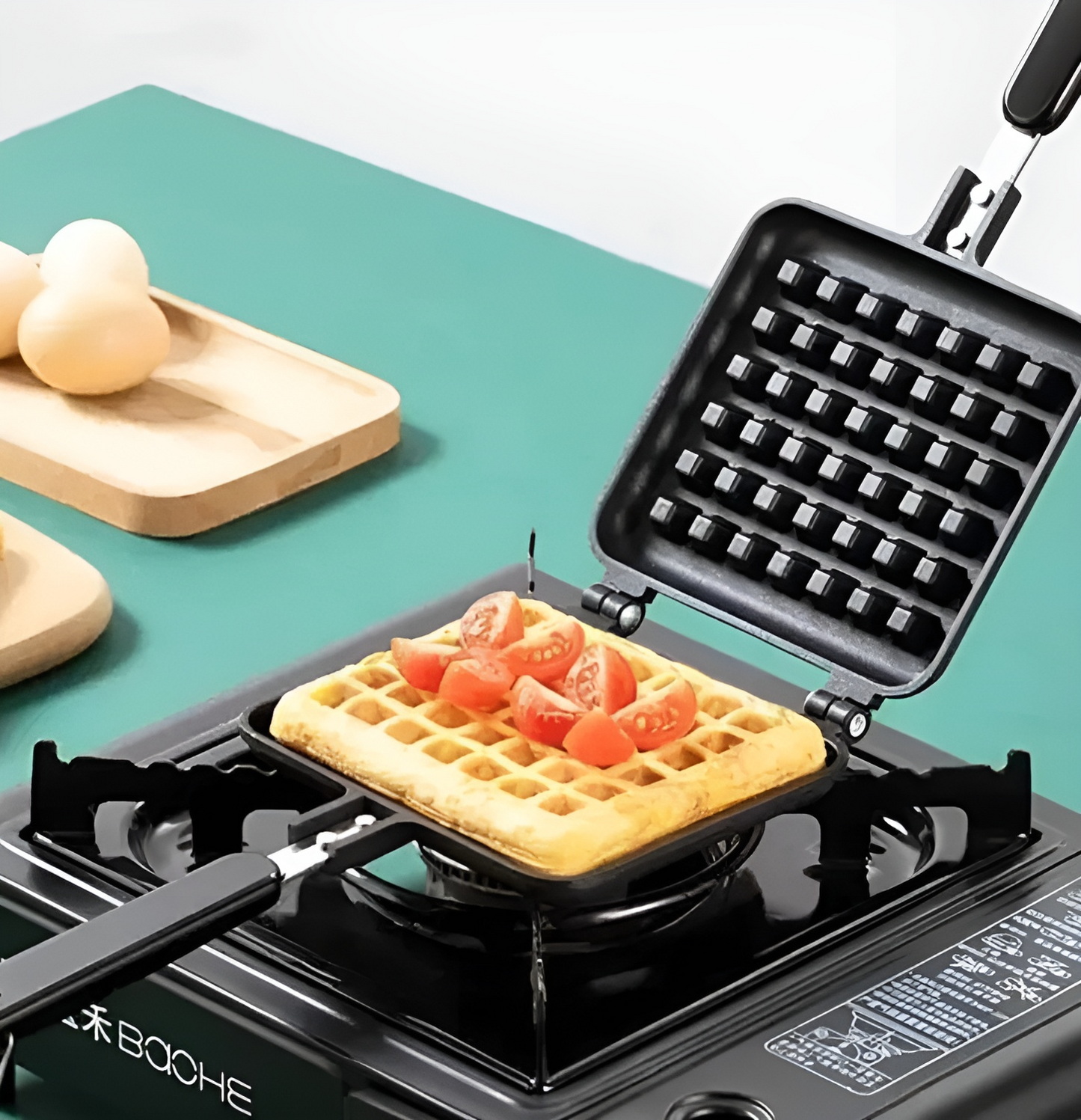 Waffle Maker Gas Stove Non Stick