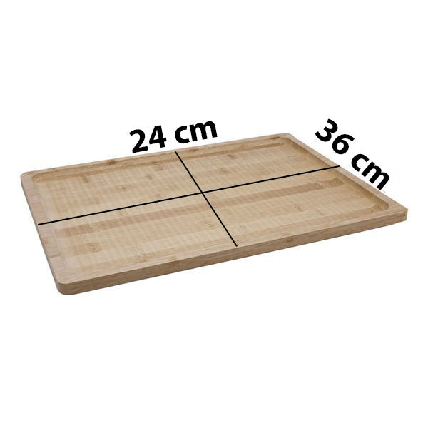 Wooden Serving Tray 36 x 24 cm