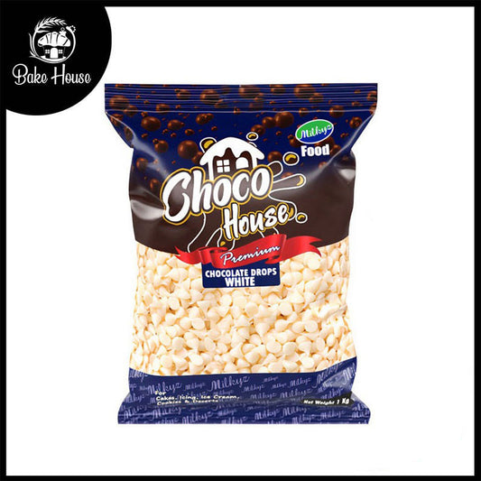 Milkyz Food Choco House White Chocolate Chip 1KG Pack